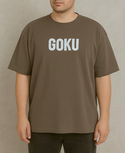 “GOKU Graphic Oversized T-Shirt – Anime Streetwear Edition”